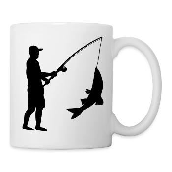 Fishing Anglers - Mug - white - Right