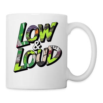 Style de réglage bas et bruyant des tramways - Mug blanc - blanc - Droite