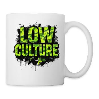 Scène streetstyle auto-tuning de basse culture - Mug blanc - blanc - Droite