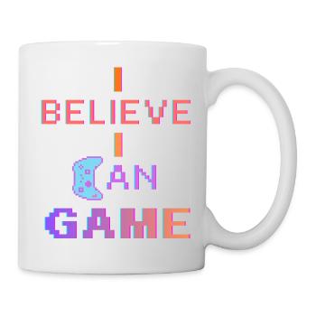 I Believe I Can Game - Mug - white - Right