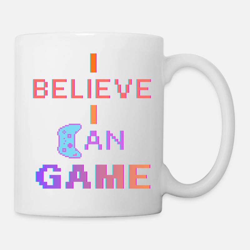 Je crois que je peux jouer - Mug blanc - blanc