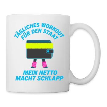 Daily workout for the state - Mug - white - Right