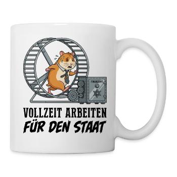 Working full-time for the state - Mug - white - Right