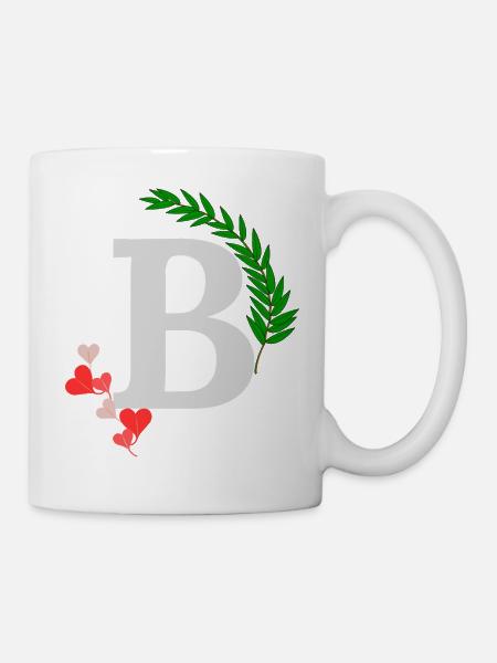 B - Tasse - Weiß