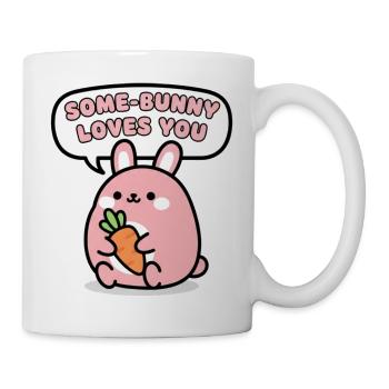 Some Bunny Loves You Carrot Cute - Mug - white - Right