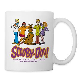 Scooby-Doo With Shaggy And Gang - Mug - white - Right