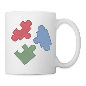 Puzzle Colors Puzzle Group of Three - Mug - white - Right