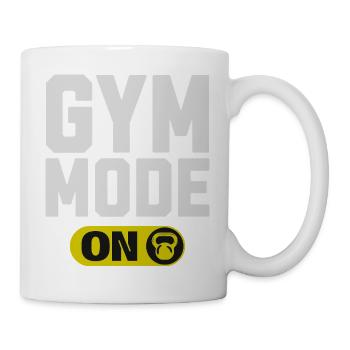 Mode Gym sur Graphique - Mug blanc - blanc - Droite