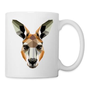 Kangourous Australie Outback Wild Mignons Kangourous - Mug blanc - blanc - Droite
