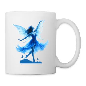 La Fée Bleue en Vol - Mug blanc - blanc - Droite