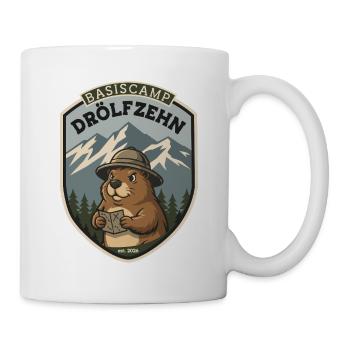 Basiscamp Drölfzehn – Das Patch vom Camp - RCCX - Tasse - Weiß - Rechts