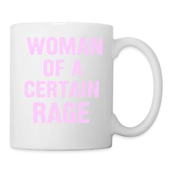 Woman of a Certain Rage Pink Gift Women - Mug - white - Right