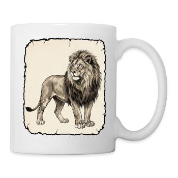 Lion Africa Reggae - Mug blanc - blanc - Droite
