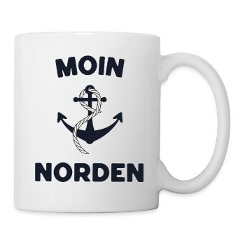 Moin Norden – Maritime Anchor Design - Mug - white - Right