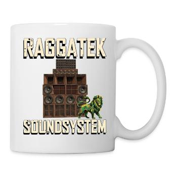 Raggatek Lion Soundsystem Jamaïque - Mug blanc - blanc - Droite