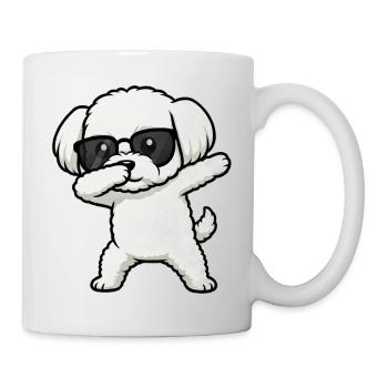 Dab du maltais - Mug blanc - blanc - Droite