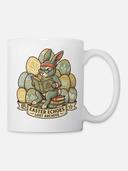 Easter Bunny Archivist - Mug - white