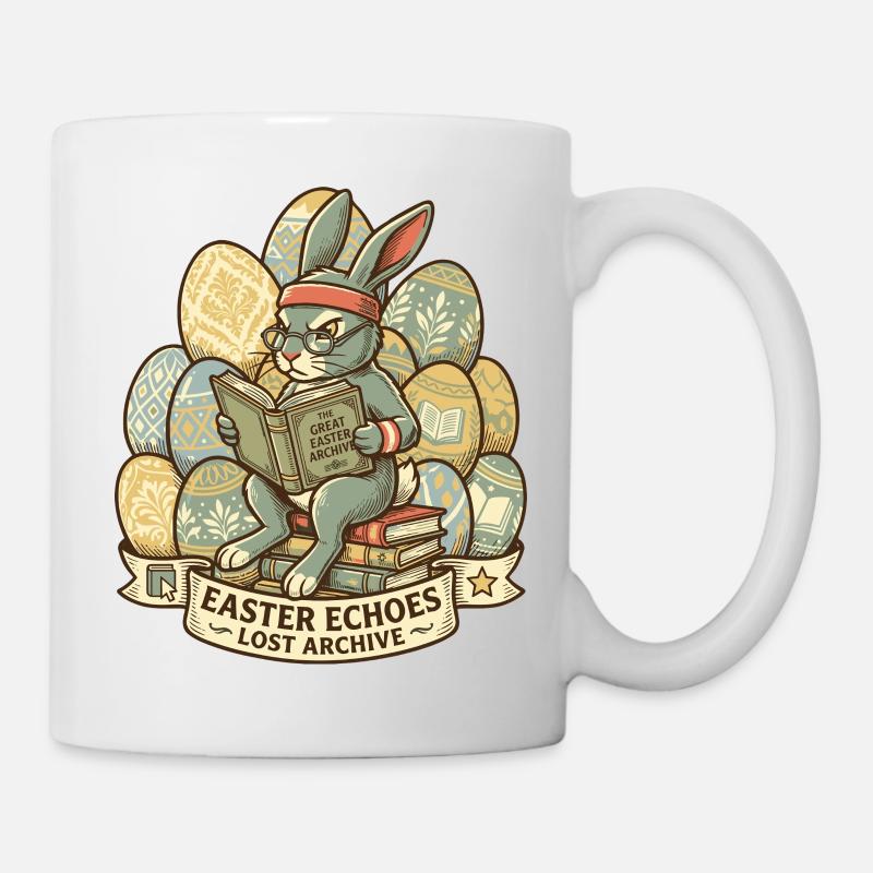 Osterhasen-Archivar - Tasse - Weiß
