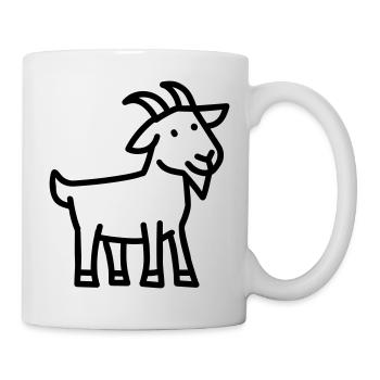 goat - Mug - white - Right