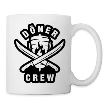 Döner Crew - Tasse - Weiß - Rechts