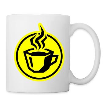 Coffee icon - Mug - white - Right