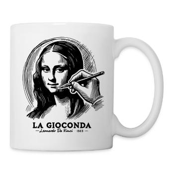 Gioconda - Tasse - Weiß - Rechts