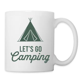 Let’s Go Camping – Outdoor Adventure Style - Tasse - Weiß - Rechts