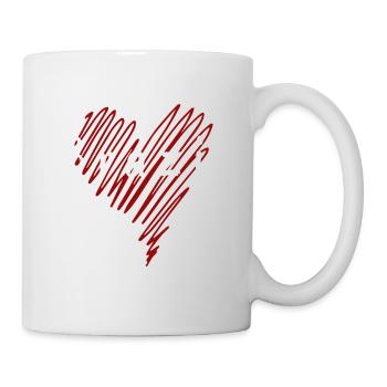 I love Brazil, heart Brazil - Mug - white - Right