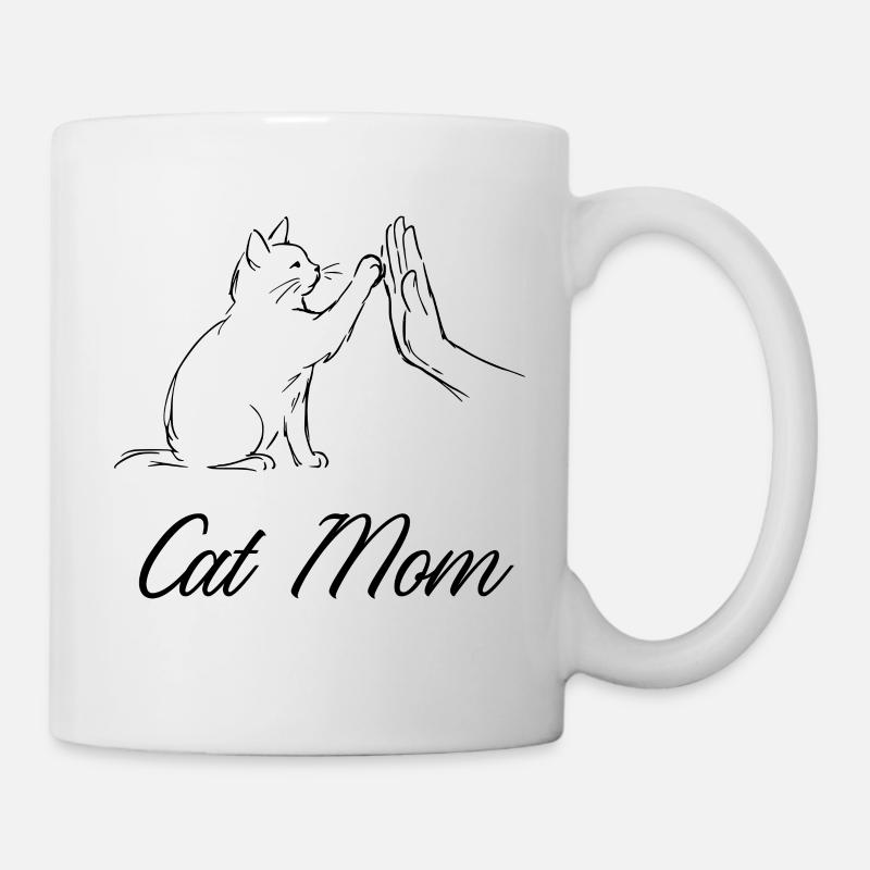 Cat Mom - Mug - white
