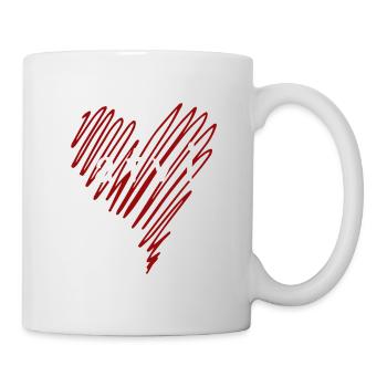 I love Latvia, heart Latvia - Mug - white - Right