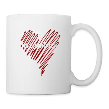 I love Mozambique, heart Mozambique - Mug - white - Right