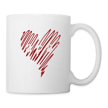 Ich liebe Japan, Herz Japan - Tasse - Weiß - Rechts