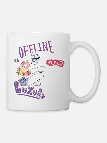 Offline   - Tasse - Weiß