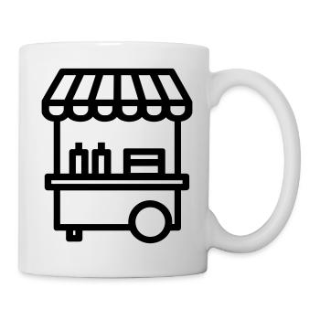 Street Food Cart - Mug - white - Right