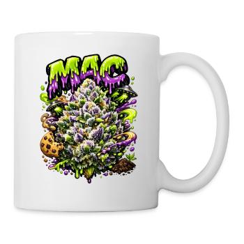 Graffiti des cookies Miracle Alien MAC - Mug blanc - blanc - Droite