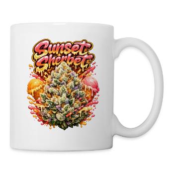 Graffiti Stylit Sunset - Mug blanc - blanc - Droite