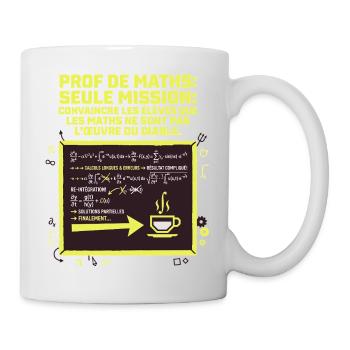 Parlez-vous STEM ? Langage Science - Tasse - Weiß - Rechts