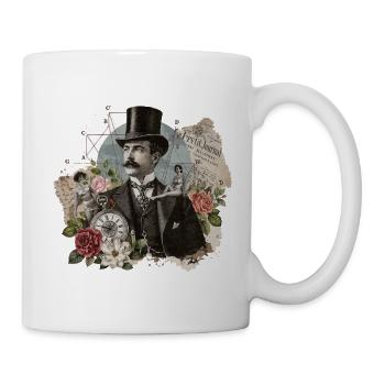 Victorian Fantasy Collage - Mug - white - Right