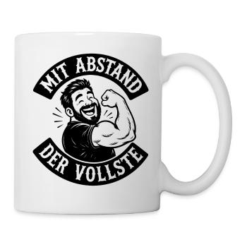 Malle 2026 Mit Abstand der Vollste - Tasse - Weiß - Rechts