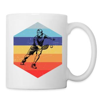 Pickleball Community Gift Idea for Father's Day - Mug - white - Right