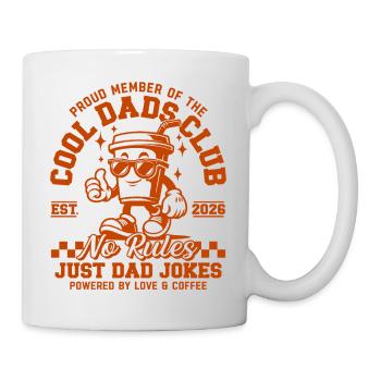 Dad 2026 Gift - Cool Dads Club - Mug - white - Right