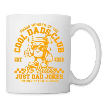 Dad 2026 Gift - Cool Dads Club - Mug - white - Right