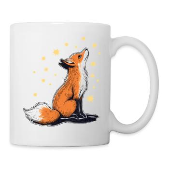 Fox and Stars - Mug - white - Right