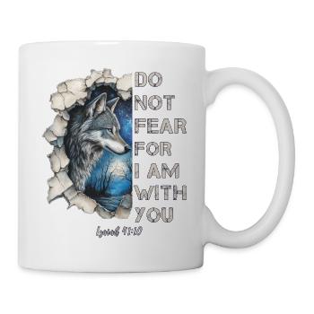 Wolf Christlich - Tasse - Weiß - Rechts