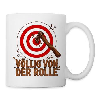 Lancer de hache, Objectif de loisir sportif - Mug blanc - blanc - Droite