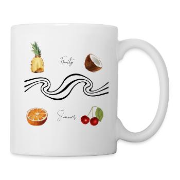 fruity summer - Mug - white - Right