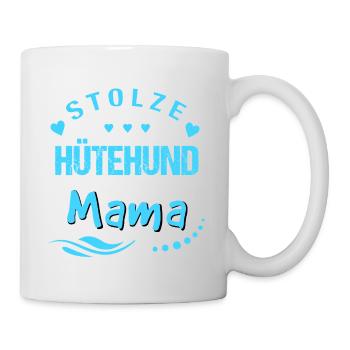 Stolze Hündin Mama T-Shirt - Tasse - Weiß - Rechts