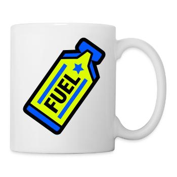 Fuel Energy Gel Ausdauer Sport - Tasse - Weiß - Rechts