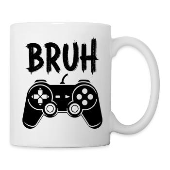 Bruh Gamepad Motif Gamer Gaming Gaming Gamer - Mug - white - Right