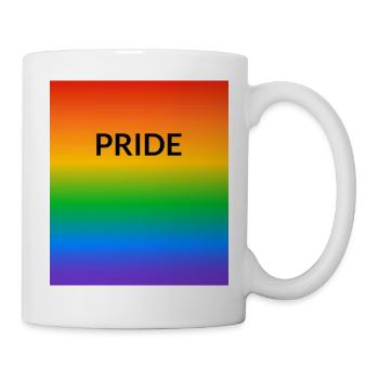 Pride Rainbow LGBTQ - Mug - white - Right